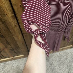 Flowy 3/4 length sleeve dress